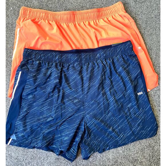 DSG Men's 5" Stride athletic shorts lot of 2 shorts. size 2xl. NWT. - Picture 1 of 8